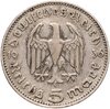 Германия 5 рейхсмарок (reichsmark) 1936 F  Гинденбург Третий рейх, без свастики, Аукцион: Monetnik за 1 518 RUB