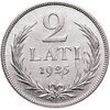 Латвия 2 лата 1925, Аукцион: Monetnik за 1 950 RUB