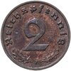 Германия (Третий рейх) 2 рейхспфеннига 1938, знак монетного двора "F" - Штутгарт, Аукцион: Monetnik за 544 RUB