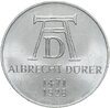 Германия 5 марок (deutsche mark) 1971  "500 лет со дня рождения Альбрехта Дюрера", Аукцион: Monetnik за 1 215 