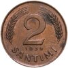 Латвия 2 сантима (santimi) 1939, Аукцион: Monetnik за 490 RUB