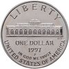 США 1 dollar (доллар) 1997 "175 лет Ботаническому саду США в Вашингтоне" в футляре с сертификатом, Аукцион: Monetnik за 6 543 RUB