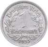 Нацистская Германия (Третий рейх) 1 рейхсмарка 1933 А, Аукцион: Monetnik за 1 890 