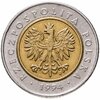Польша 5 злотых (zlotych) 1994, Аукцион: Monetnik за 344 