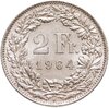Швейцария 2 франка (francs) 1963, Аукцион: Monetnik за 2 850 