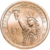 США  1 dollar (доллар) 2008 Джон Куинси Адамс (6-й президент США) знак монетного двора "P" - Филадельфия, Аукцион: Monetnik за 690 RUB