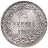 25 пенни (pennia) 1917 S  гербовый орёл без корон, Аукцион: Monetnik за 500 