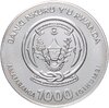 Руанда 1000 франков (francs) 2009  Year of the Ox (год Быка), Аукцион: Monetnik за 15 000 RUB