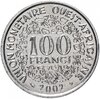 Западная Африка (BCEAO) 100 франков (francs) 2002, Аукцион: Monetnik за 259 