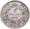 Франция 5 франков 1873, Аукцион: Monetnik за 4 982 