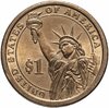 США 1 dollar (доллар) 2009 "Уильям Гаррисон (9-й президент США)" знак монетного двора "P" - Филадельфия, Аукцион: Monetnik за 610 
