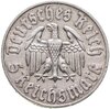 Германия (Третий рейх) 5 рейхсмарок (reichsmark) 1933 "450 лет со дня рождения Мартина Лютера", Аукцион: Monetnik за 25 700 RUB