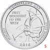 США 1/4 доллара (25 центов, квотер) 2016 S — "Национальный исторический парк Камберленд-Гэп" (32-й парк), Аукцион: Monetnik за 354 
