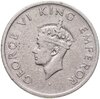 Британская Индия 1/2 рупии (rupee) 1947, Аукцион: Monetnik за 380 RUB