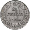 Ньюфаундленд 20 центов (cents) 1890, Аукцион: Monetnik за 2 170 RUB