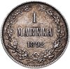 1 марка 1892 L Российская Финляндия, Аукцион: Monetnik за 2 192 