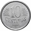 Бразилия 10 сентаво (centavos) 1994-1997, случайная дата, Аукцион: Monetnik за 44 