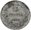 25 пенни (pennia) 1906 L монета для Финляндии, Аукцион: Monetnik за 950 RUB