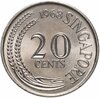 Сингапур 20 центов (cents) 1968, Аукцион: Monetnik за 468 