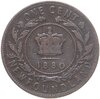 Ньюфаундленд 1 цент (cent) 1880, Аукцион: Monetnik за 801 RUB