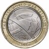 Великобритания 2 pounds (фунта) 2016 "100-летие с начала Первой мировой войны армия Великобритании", Аукцион: Monetnik за 865 RUB