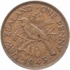 Новая Зеландия 1 пенни (penny) 1945, Аукцион: Monetnik за 233 RUB