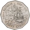 Австралия 50 центов (cents) 1988 "200 лет Австралии", Аукцион: Monetnik за 863 RUB
