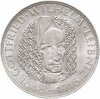 Германия 5 марок (deutsche mark) 1966 "250 лет со дня смерти Готфрида Вильгельма Лейбница", Аукцион: Monetnik за 1 479 RUB