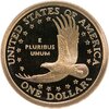 США 1 dollar (доллар) 2005 "Sacagawea dollar - Сакагавея доллар", Аукцион: Monetnik за 912 RUB