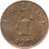 Гернси 2 новых пенса (pence) 1971, Аукцион: Monetnik за 248 RUB