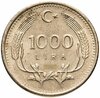Турция 1000 лир (lira) 1990-1994, случайная дата, Аукцион: Monetnik за 19 RUB