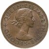 Новая Зеландия 1/2 пенни (penny) 1958, Аукцион: Monetnik за 291 RUB