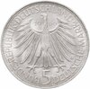 Германия 5 марок (deutsche mark) 1966 "250 лет со дня смерти Готфрида Вильгельма Лейбница", Аукцион: Monetnik за 1 479 RUB
