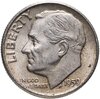 США 10 центов (дайм, one dime) 1959 "Рузвельт (Silver Roosevelt Dime)", Аукцион: Monetnik за 711 
