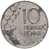 Финляндия 10 пенни (pennia) 1990-2001, случайная дата, Аукцион: Monetnik за 32 