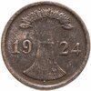 Германия (Веймарская республика) 2 пфеннига (rentenpfennig) 1924, Аукцион: Monetnik за 280 