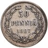 25 пенни 1907 L, монета для Финляндии, Аукцион: Monetnik за 1 050 RUB