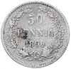 50 пенни 1890 L, монета для Финляндии, Аукцион: Monetnik за 407 