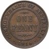 Австралия 1 пенни (penny) 1916, Аукцион: Monetnik за 470 
