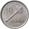 Фиджи 10 центов (cents) 2009-2010, случайная дата, Аукцион: Monetnik за 55 