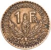 Камерун 1 франк (franc) 1926, Аукцион: Monetnik за 2 064 