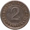 Германия (Веймарская республика) 2 пфеннига (rentenpfennig) 1924, Аукцион: Monetnik за 280 