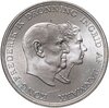 Дания 5 крон (kroner) 1960"Серебряная свадьба короля Фредерика и королевы Ингрид", Аукцион: Monetnik за 2 488 RUB