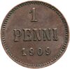 1 пенни (penny) 1909, Аукцион: Monetnik за 456 RUB