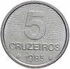 Бразилия 5 крузейро (cruzeiros) 1985 "ФАО - Кофейная плантация", Аукцион: Monetnik за 150 RUB