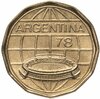 Аргентина 100 песо 1978 Чемпионат мира по футболу 1978 года, Аукцион: Monetnik за 290 RUB