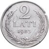 Латвия 2 лата (lati) 1925, Аукцион: Monetnik за 850 RUB