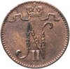 1 пенни (penny) 1908, монета для Финляндии, Аукцион: Monetnik за 1 350 