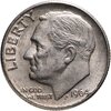 США 10 центов (дайм, one dime) 1964 "Silver Roosevelt Dime", Аукцион: Monetnik за 850 RUB