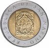 Сан-Марино 500 лир (lire) 1988 "Укрепления Сан-Марино", Аукцион: Monetnik за 390 RUB